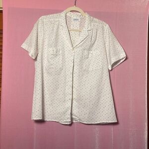 Levi Strauss and Co. vintage pin-dot blouse